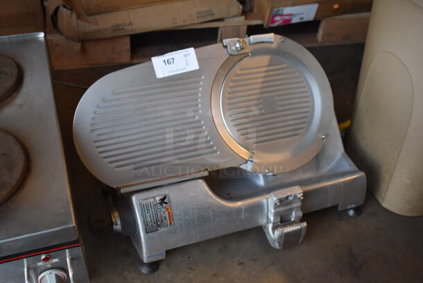 Hobart 2612 Stainless Steel Commercial Countertop Meat Slicer. Missing Arm and Carriage. 120 Volts, 1 Phase. 22x27x16. Tested and Working! - Image 8 of 9
