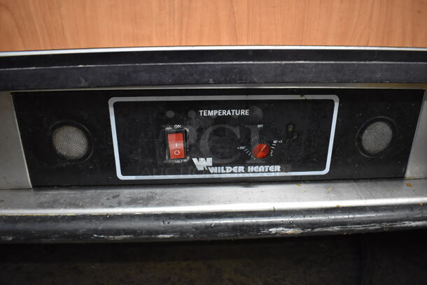 Wilder Metal Commercial Heated Holding Cabinet on Commercial Casters. 29x36x72 - Image 9 of 9