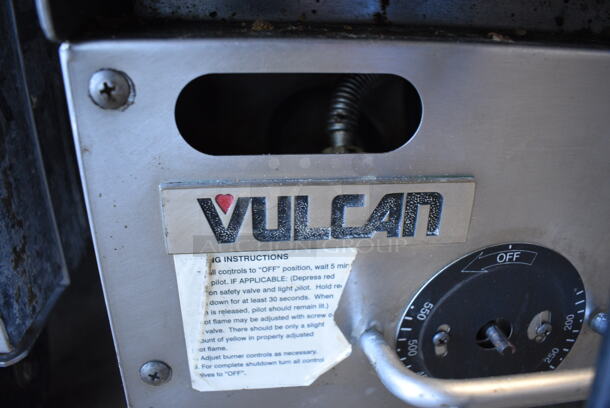 LATE MODEL! Vulcan MSA72 Stainless Steel Commercial Countertop Natural Gas Powered Flat Top Griddle w/ Thermostatic Controls. 162,000 BTU. 73x40x25 - Image 7 of 8