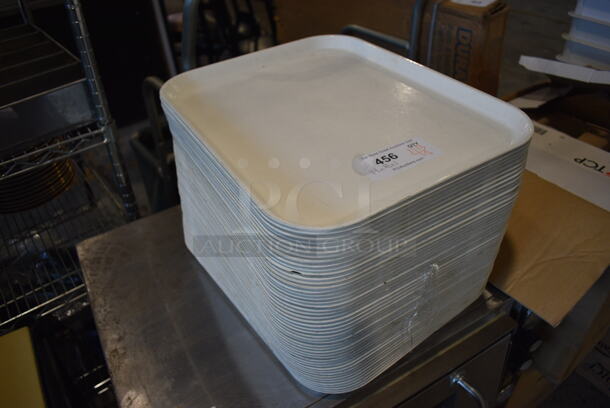 48 Camtray Cambro White Poly Food Trays. 14x18x1. 48 Times Your Bid! - Image 3 of 5