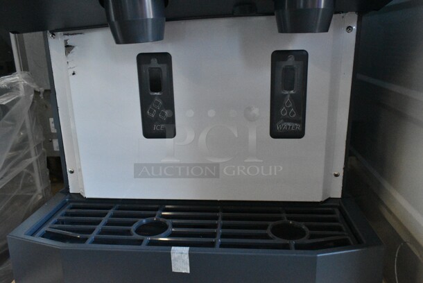 BRAND NEW SCRATCH AND DENT! 2024 Scotsman HID540A-1A Stainless Steel Meridian Countertop Ice Machine and Water Dispenser - 40 lb. Bin Storage. 115 Volts, 1 Phase.  - Image 8 of 10