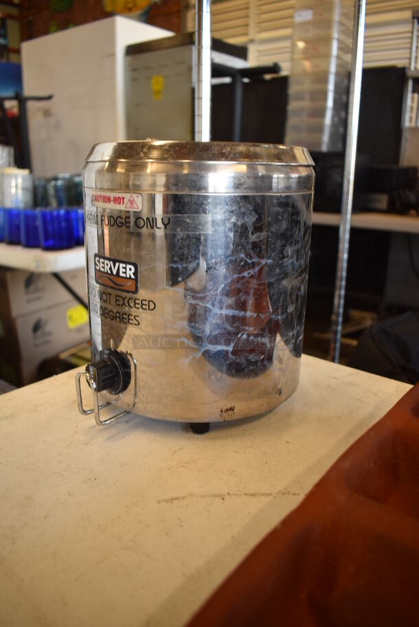 Server SBW Stainless Steel Commercial Countertop Food Warmer. 120 Volts, 1 Phase. 8x9.5x9. Tested and Working! - Image 5 of 7