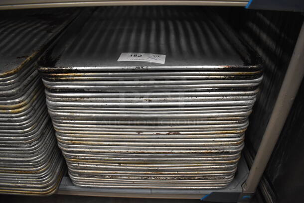 36 Metal Full Size Baking Pans. 18x26x1. 36 Times Your Bid! - Image 2 of 3
