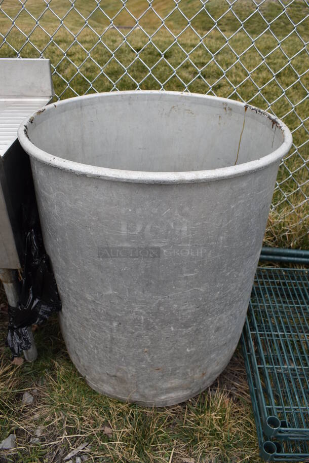 Metal Trash Can. 24x24x30 - Image 1 of 3