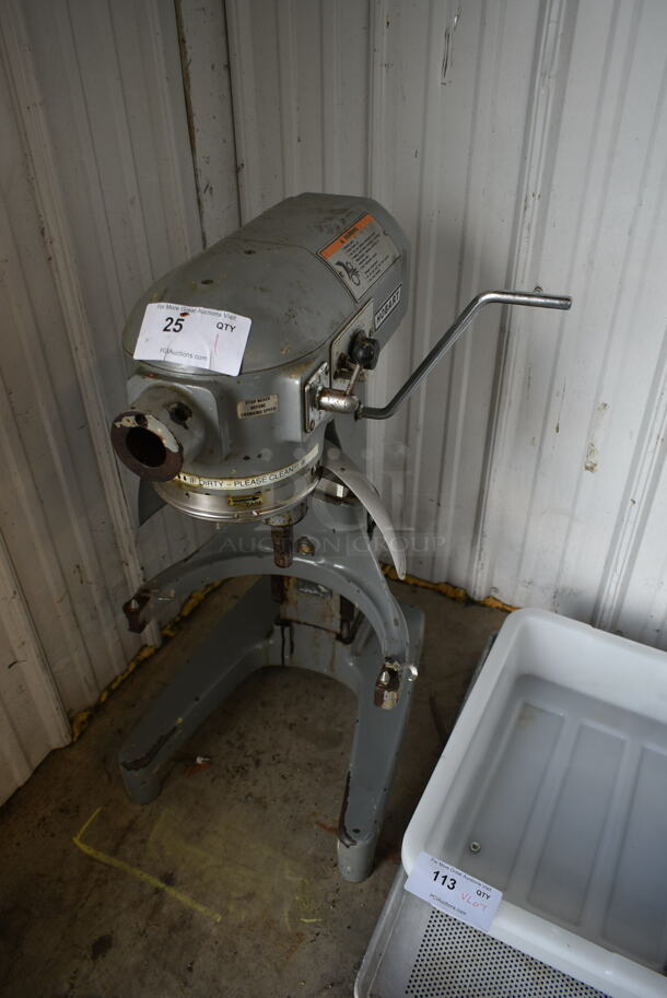 Hobart A200 Metal Commercial Countertop 20 Quart Dough Mixer. 115 Volts, 1 Phase. Tested and Does Not Power On