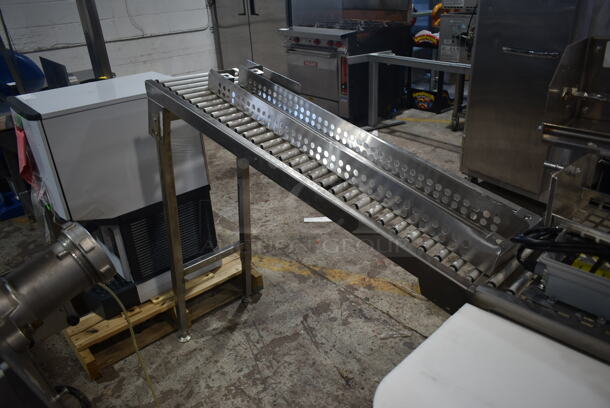 Hobart HRT5 Stainless Steel Roller or Discharge Table. - Image 4 of 6