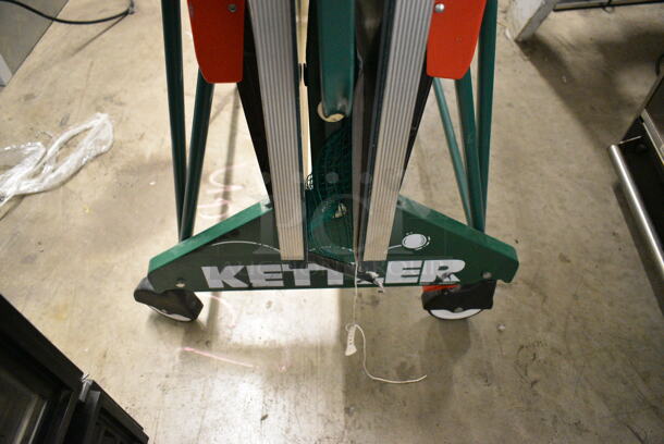 Kettler 7161-000 Folding  Ping Pong Table on Commercial Casters.  - Image 5 of 8