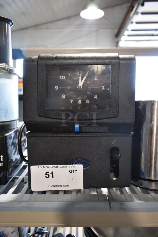 Lathem 2121 Metal Countertop Time Clock. 115 Volts, 1 Phase. - Image 1 of 8