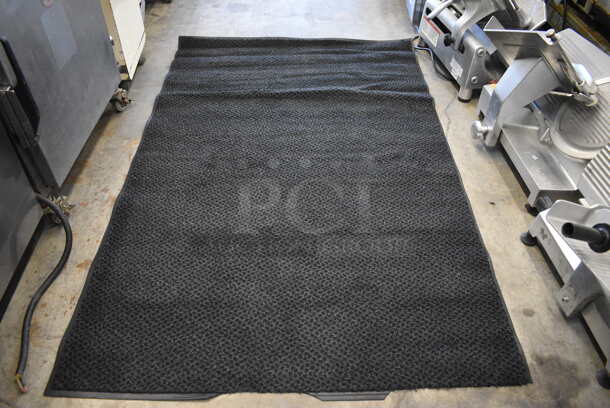 Black Floor Rug. 68x43 - Image 3 of 5
