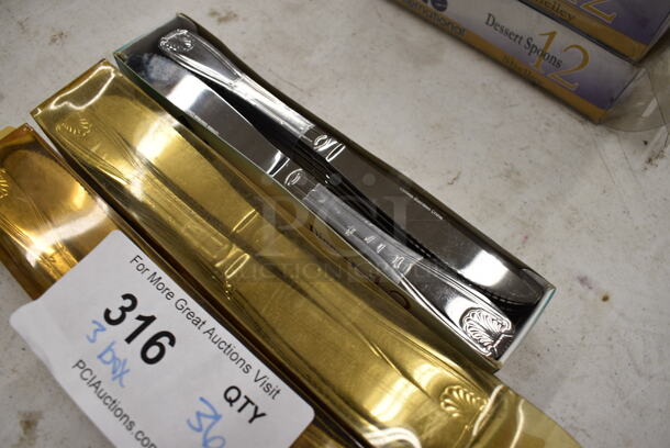 36 BRAND NEW IN BOX! Update Stainless Steel Dessert Knives. 8.5". 36 Times Your Bid! - Image 3 of 5