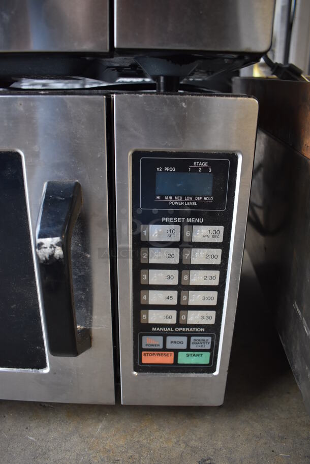 2014 Panasonic NE-1054F T Metal Countertop Microwave Oven. 120 Volts, 1 Phase. 20x13x11 - Image 4 of 7