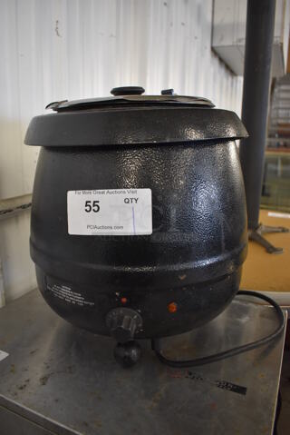 Anvil SKA70 Metal Commercial Countertop Soup Kettle Food Warmer. 110 Volts, 1 Phase. 13x14x15. Tested and Working!