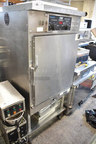 Winston CVap HA4511YE Stainless Steel Commercial Heated Holding Cabinet w/ Under Shelf on Commercial Casters. 120 Volts, 1 Phase. Cannot Test Due To Damaged Plug Head
