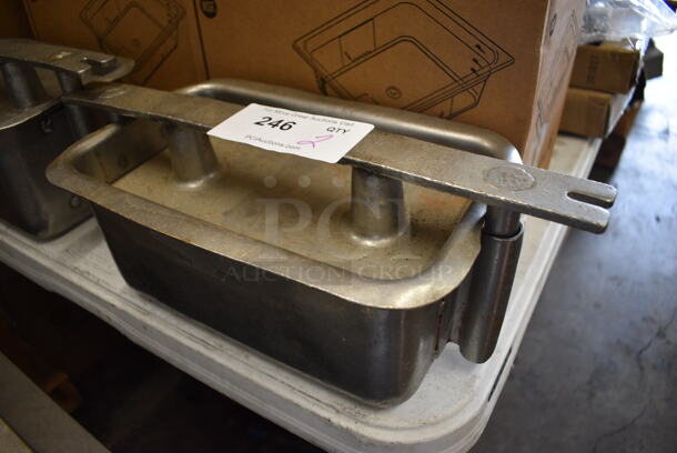 2 Metal Ham Presses. 17x8x6.5. 2 Times Your Bid! - Image 2 of 4