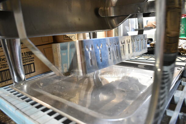 Stainless Steel Chafing Dish w/ Rolling Top.  - Image 3 of 4