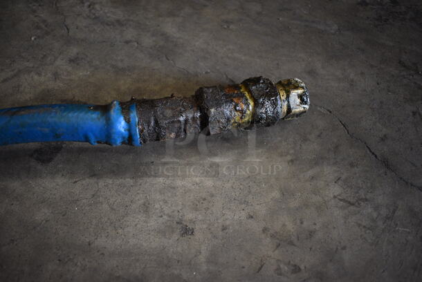 Blue Gas Hose. 45" - Image 3 of 3