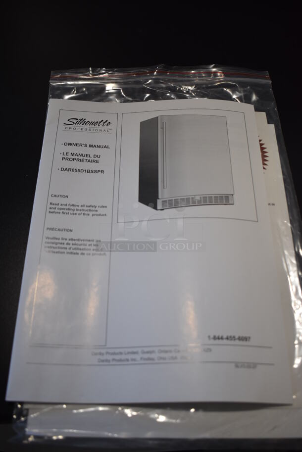 BRAND NEW! Danby Silhouette DAR055D1BSSPR Stainless Steel Beverage Cooler. 115 Volts, 1 Phase. 24x26x35. Tested and Working! - Image 8 of 11