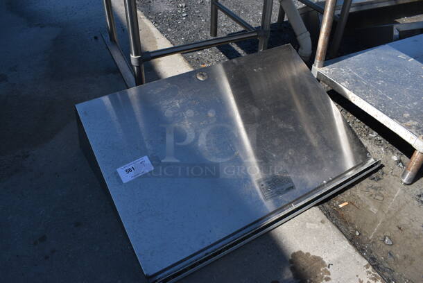 Eagle Stainless Steel Shelf w/ Wall Mount Brackets. 36x25x12 - Image 2 of 3