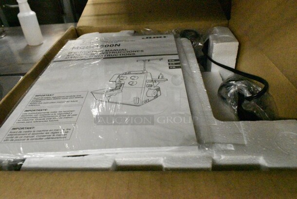 4 Various Items Including Nutrichef NCMSJ16 Mason Jars, Pyle PSBT85A 800W Portable Bluetooth PA Speaker 8’’ Subwoofer LED Battery Indicator Lights w/ Built-in Rechargeable Battery, Pro Grill Griddle, Juki MCS-1500N Cover/Chain Stitch Sewing Machine. 4 Times Your Bid!  - Image 12 of 12