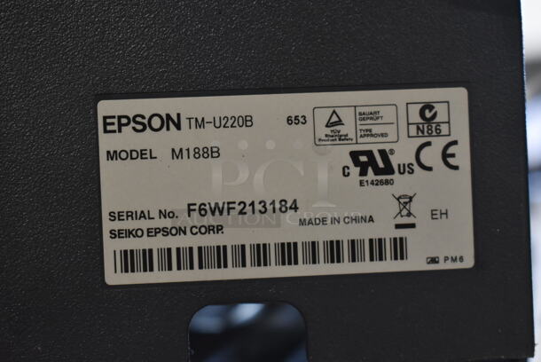 Epson M188B Receipt Printer. - Image 4 of 5