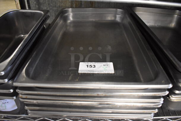 8 Stainless Steel Full Size Drop In Bins. 1/1x2. 8 Times Your Bid! - Image 4 of 4