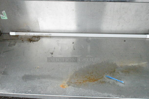 Stainless Steel Table w/ Under Shelf on Commercial Casters.  - Image 3 of 3
