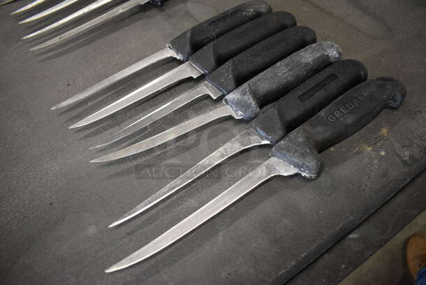 6 Sharpened Stainless Steel Fillet Knives. Includes 10". 6 Times Your Bid! - Image 4 of 4