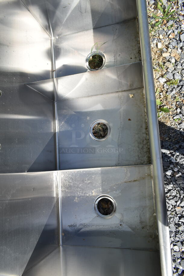 BRAND NEW SCRATCH AND DENT! Steelton 522US31621 Stainless Steel 3 Bay Sink. Bay 16x14 - Image 5 of 6