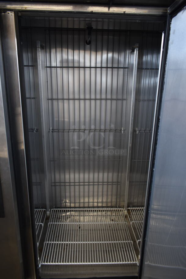 2017 True T-72F-HC Stainless Steel Commercial 3 Door Reach In Freezer on Commercial Casters. 115 Volts, 1 Phase. Tested and Working! - Image 7 of 9