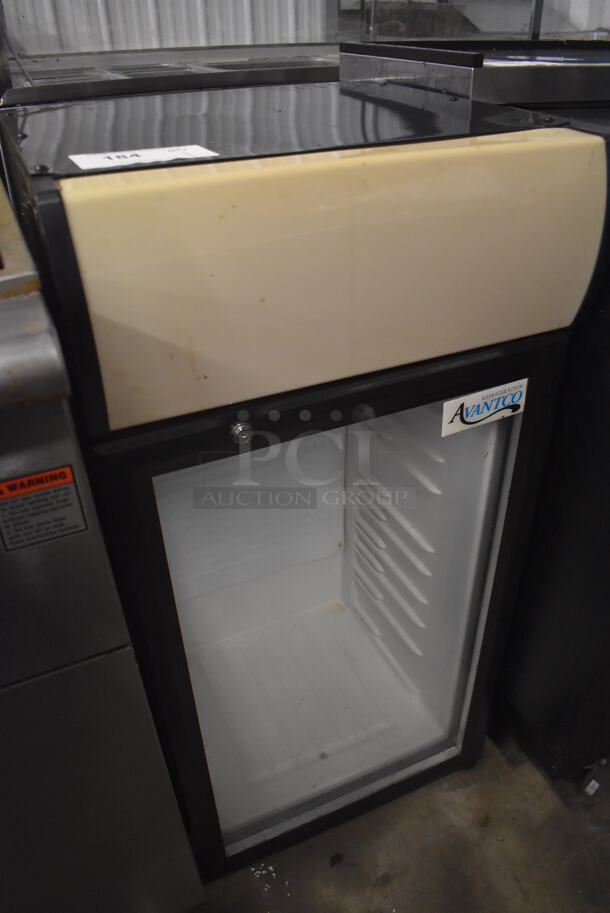 Avantco 360SC80 Metal Mini Cooler Merchandiser. 110-120 Volts, 1 Phase. 18.5x17.5x36. Tested and Working! - Image 2 of 5