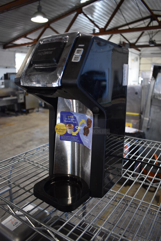 Hamilton Beach A122 FlexBrew Metal Countertop Single Cup Coffee Machine. 120 Volts, 1 Phase. 7x10x13 - Image 2 of 4