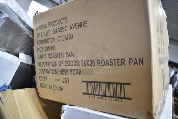 PALLET LOT of 23 BRAND NEW Items/Boxes Including WW150IS, Winco 308A-FM 308A Frame, Winco 207 Soup Warmer, Waring Roaster Pan, Winco TBH-18 Table Number Holders, Winco Aluminum Steamer Basket, Winco 11 Quart Soup Warmer, FortheChef 8 Quart Chafer, BenchUSA 30090 Cotton Candy Cart. 23 Times Your Bid! - Image 7 of 12