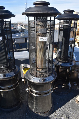 Inferno SRPH68 Metal Floor Style Propane Gas Powered Outdoor Flame Heater. 36,000 BTU. 20x20x71