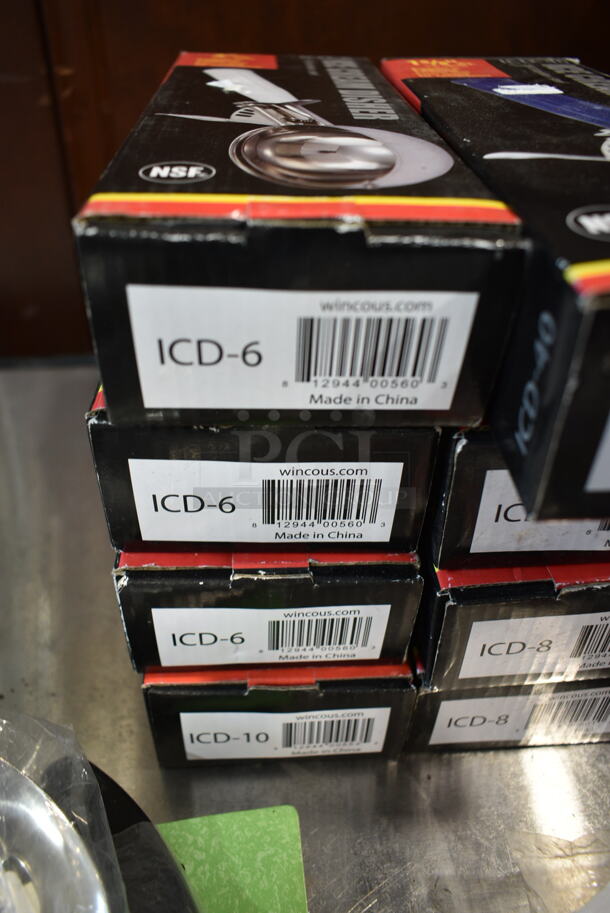 10 BRAND NEW IN BOX! Stainless Steel Ice Cream Dishers / Scoopers; ICD-40, 3 ICD-8, 2 ICD-12, 3 ICD-6 and ICD-10. 10 Times Your Bid! - Image 8 of 9