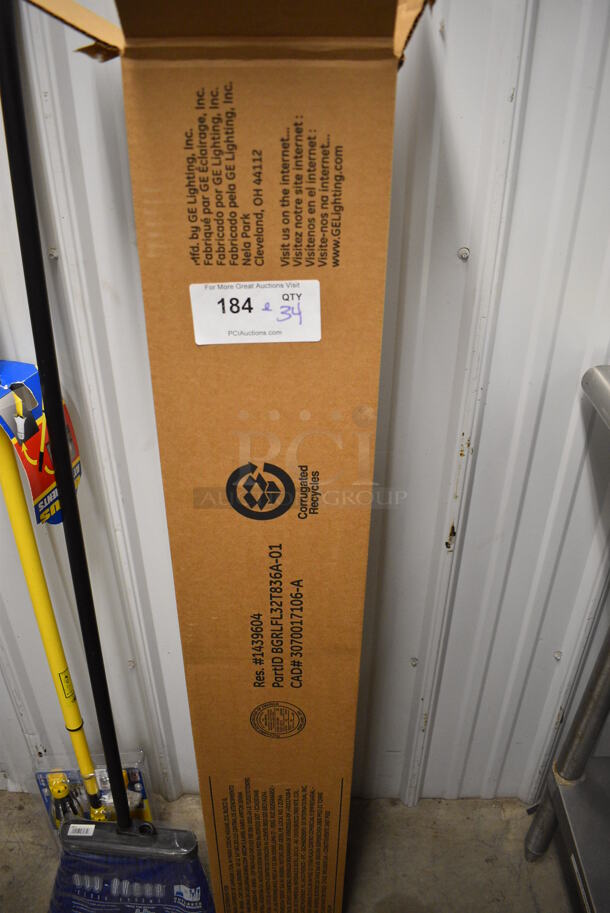 ALL ONE MONEY! Lot of 34 BRAND NEW IN BOX! Fluorescent Lights. 48" - Image 2 of 2