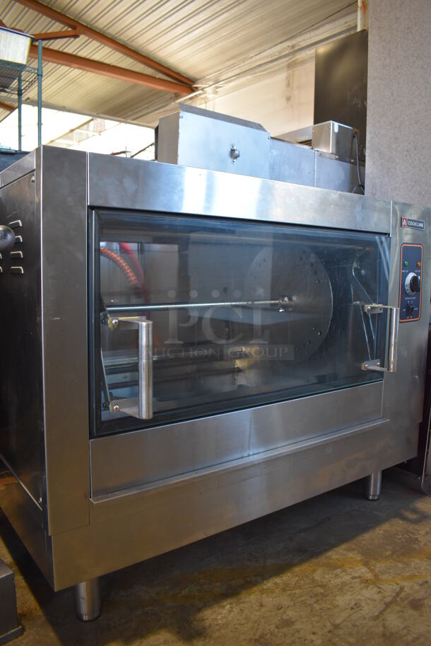 2021 Cookline ER-268 Stainless Steel Commercial Electric Powered Rotisserie Oven. 220 Volts. 46.5x27x32 - Image 2 of 8