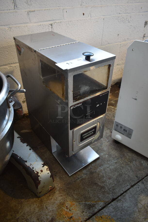 Bunn G9 HD Stainless Steel Commercial Countertop Coffee Bean Grinder. 120 Volts, 1 Phase. Tested and Working! - Image 2 of 8