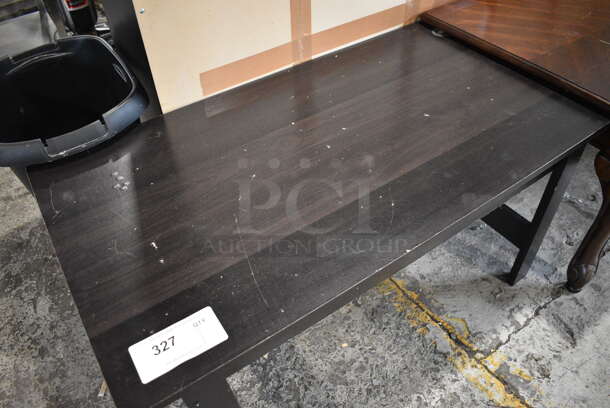Wood Pattern Coffee Table. 34x19.5x17 - Image 3 of 3