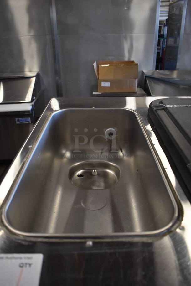 Taylor 342D-27 Stainless Steel Commercial Floor Style Air Cooled 2 Flavor Frozen Beverage Machine w/ Drink Mixer Attachment on Commercial Casters. 208-230 Volts, 1 Phase. - Image 8 of 9