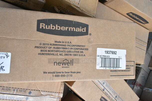 22 Boxes of 4 BRAND NEW! Rubbermaid 1937693  14 Cup Clear Square Premier Storage Container with Lid. 22 Times Your Bid!  - Image 3 of 7
