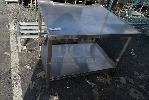 Stainless Steel Table w/ Under Shelf. 