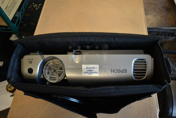 Epson EMP-X3 LCD Projector in Bag. 100-240 Volts, 1 Phase.  - Image 2 of 9