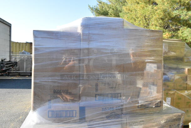 24 BRAND NEW! Boxes Including BonFaire BF5216 Black Insert, 55388-8B Square Cake Tray, 300050 Natural Kraft Deli Sandwich Bag, EP-BHC16-WS . 24 Times Your Bid!  - Image 4 of 6