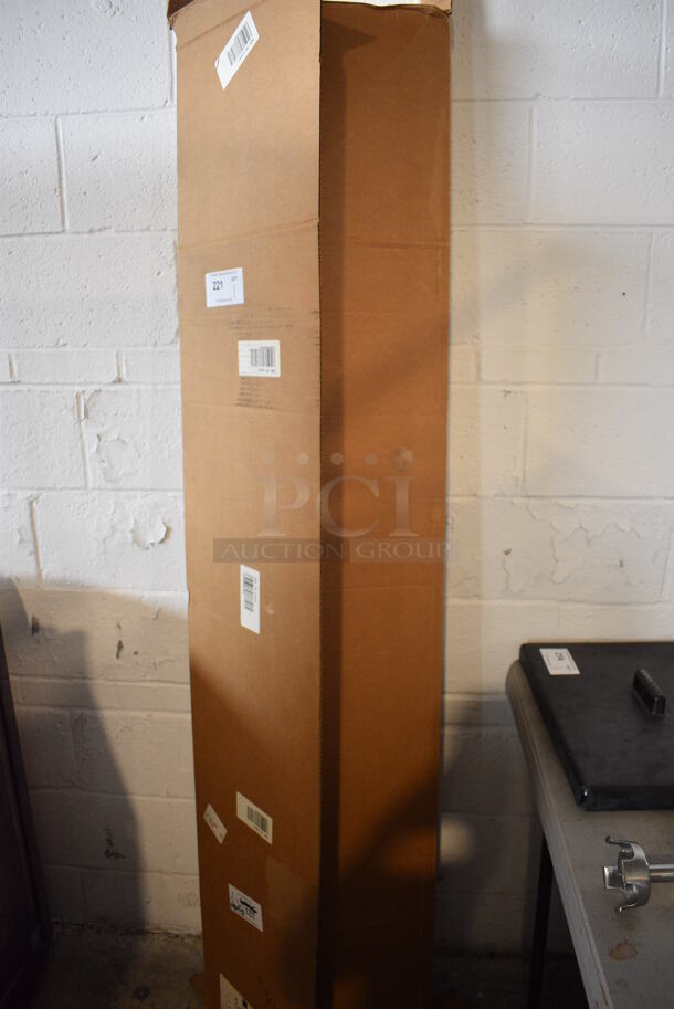ALL ONE MONEY! Lot of 2 BRAND NEW IN BOX! Metro Chrome Finish Shelves w/ Clips. 72x14x1.5 - Image 4 of 5