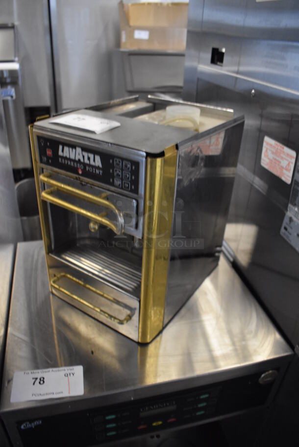 LavAzza Metal Commercial Countertop Single Group Espresso Machine.  - Image 4 of 6