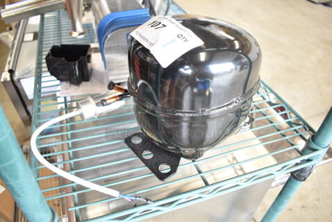 BRAND NEW SCRATCH AND DENT! Cubigel NUT55NR Motor. 115-127 Volts, 1 Phase. 