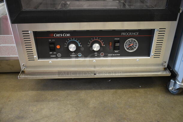 BRAND NEW! Cres Cor 0747 071 Metal Commercial Single Door Proofing Heated Holding Cabinet on Commercial Casters. 120 Volts, 1 Phase. Tested and Working! - Image 4 of 7