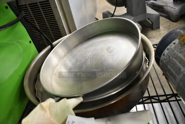 7 Various Items Including Silverware Cups, Metal Round Baking Pans. 7 Times Your Bid!  - Image 4 of 6