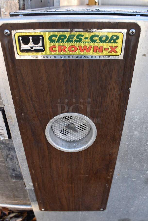 Cres-Cor Crown-X Metal Commercial Holding Cabinet on Commercial Casters. 25x30x32 - Image 5 of 5