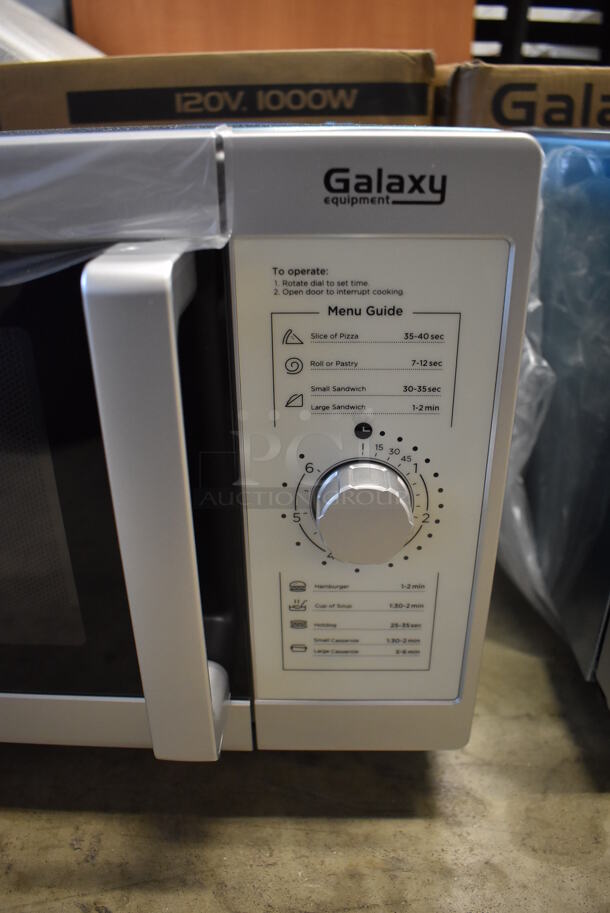 BRAND NEW IN BOX! 2022 Galaxy 177MW1000PD Stainless Steel Commercial Countertop Microwave Oven. 120 Volts, 1 Phase. 20x16x12. Tested and Working! - Image 4 of 8